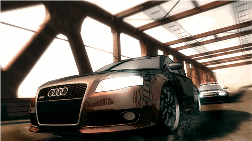car racing video game