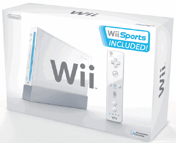 Nintendo Wii console box