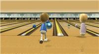 Wii bowling