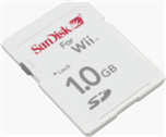 SD Wii memory card