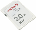 SD Wii memory card