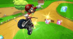 mario kart wii racing