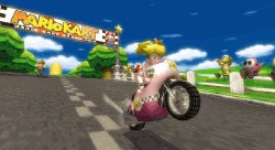 mario kart wii racing