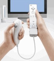 Playing with the Wii mote and Nunchuck controllers